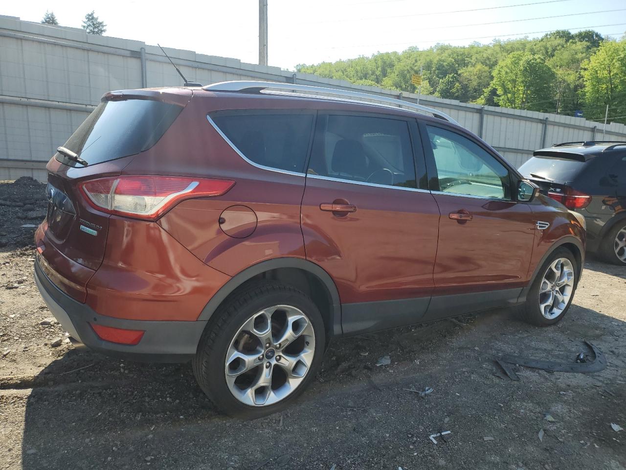 2014 Ford Escape Titanium vin: 1FMCU0JX4EUB76719