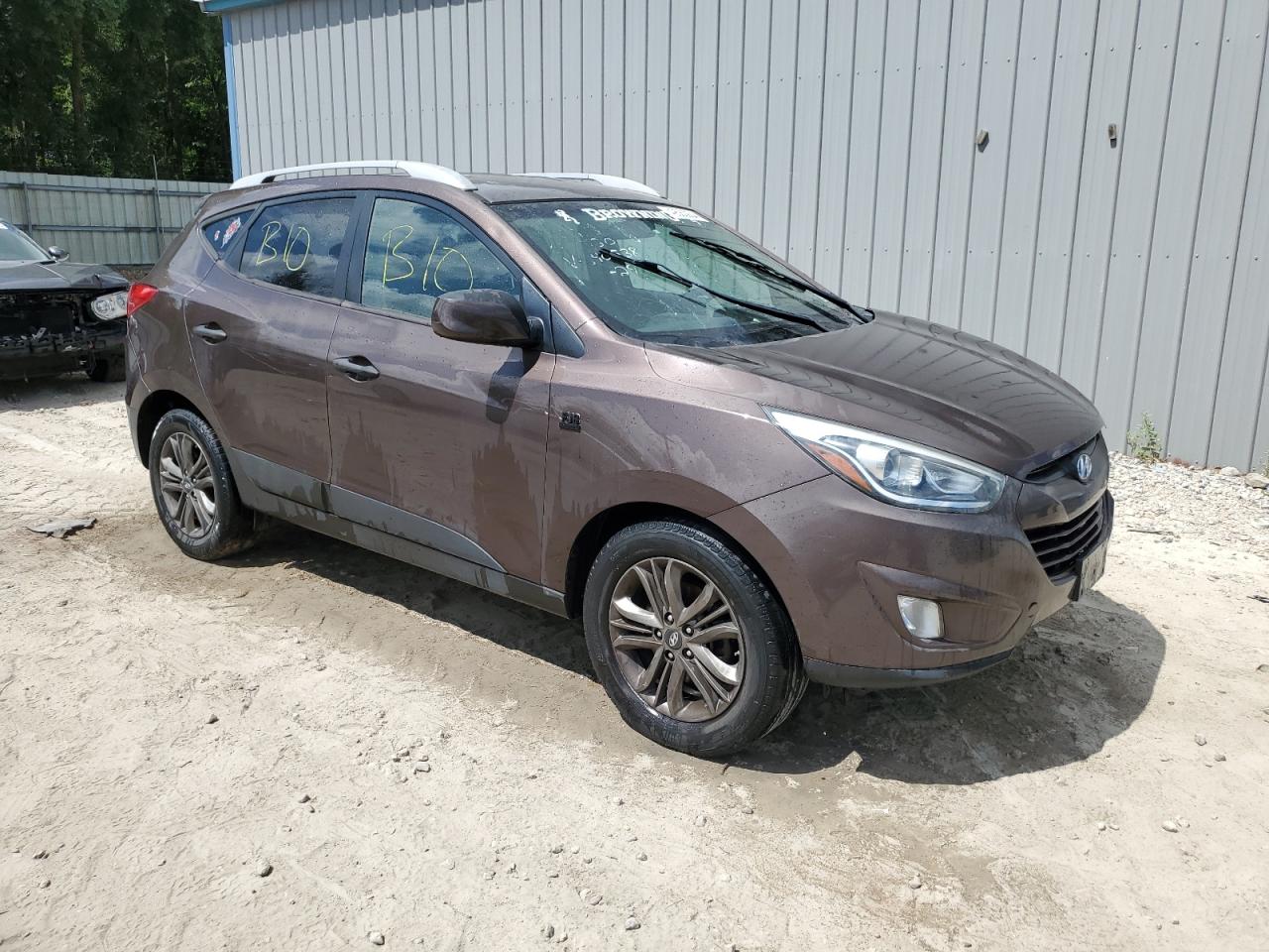 KM8JU3AG0EU840538 2014 Hyundai Tucson Gls