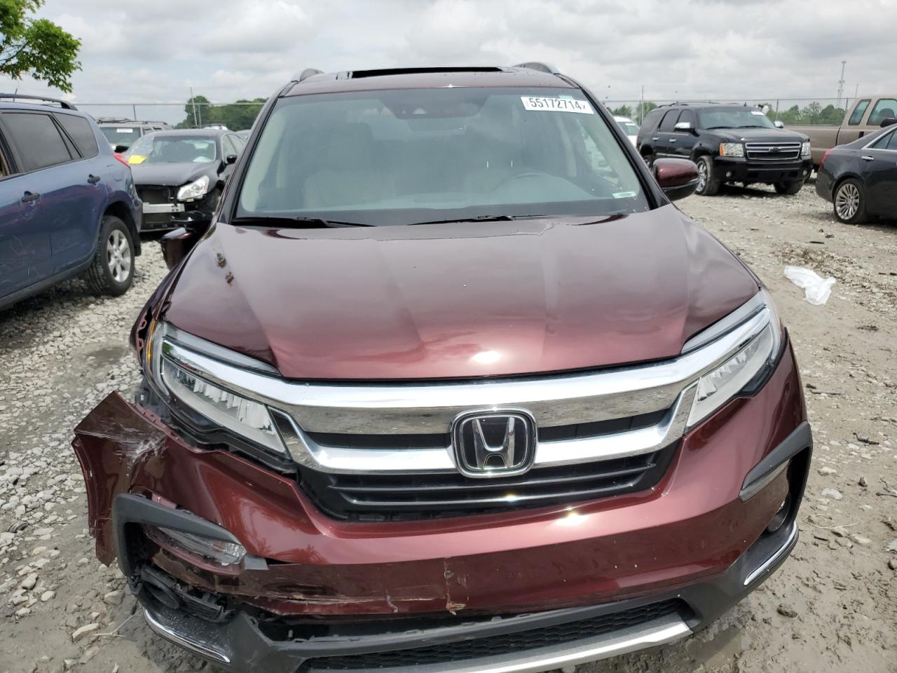 5FNYF6H0XKB028059 2019 Honda Pilot Elite