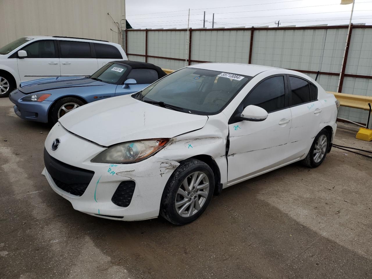 2012 Mazda 3 I vin: JM1BL1V79C1610201