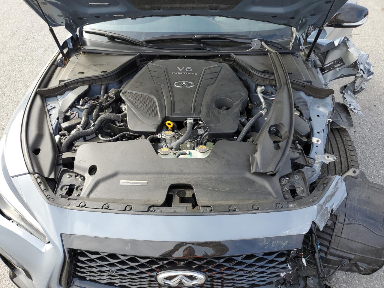 JN1FV7DP1PM570316 2023 Infiniti Q50 Red Sport 400