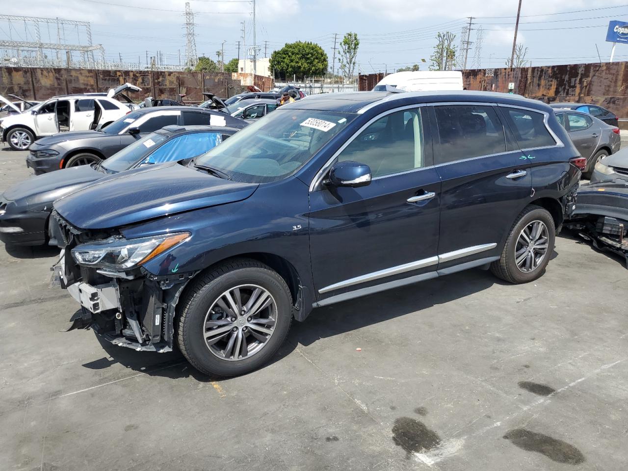 5N1DL0MN6KC505942 2019 Infiniti Qx60 Luxe