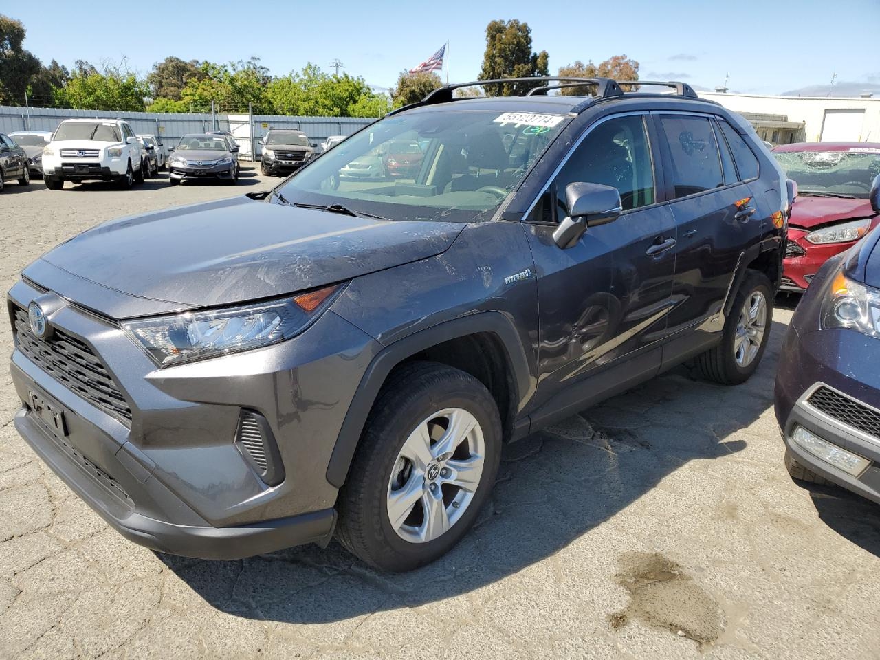 JTMMWRFV8KD030446 2019 Toyota Rav4 Le