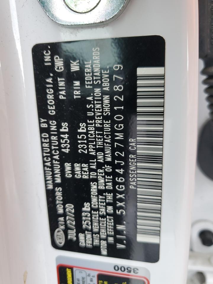 5XXG64J27MG012879 2021 Kia K5 Gt Line