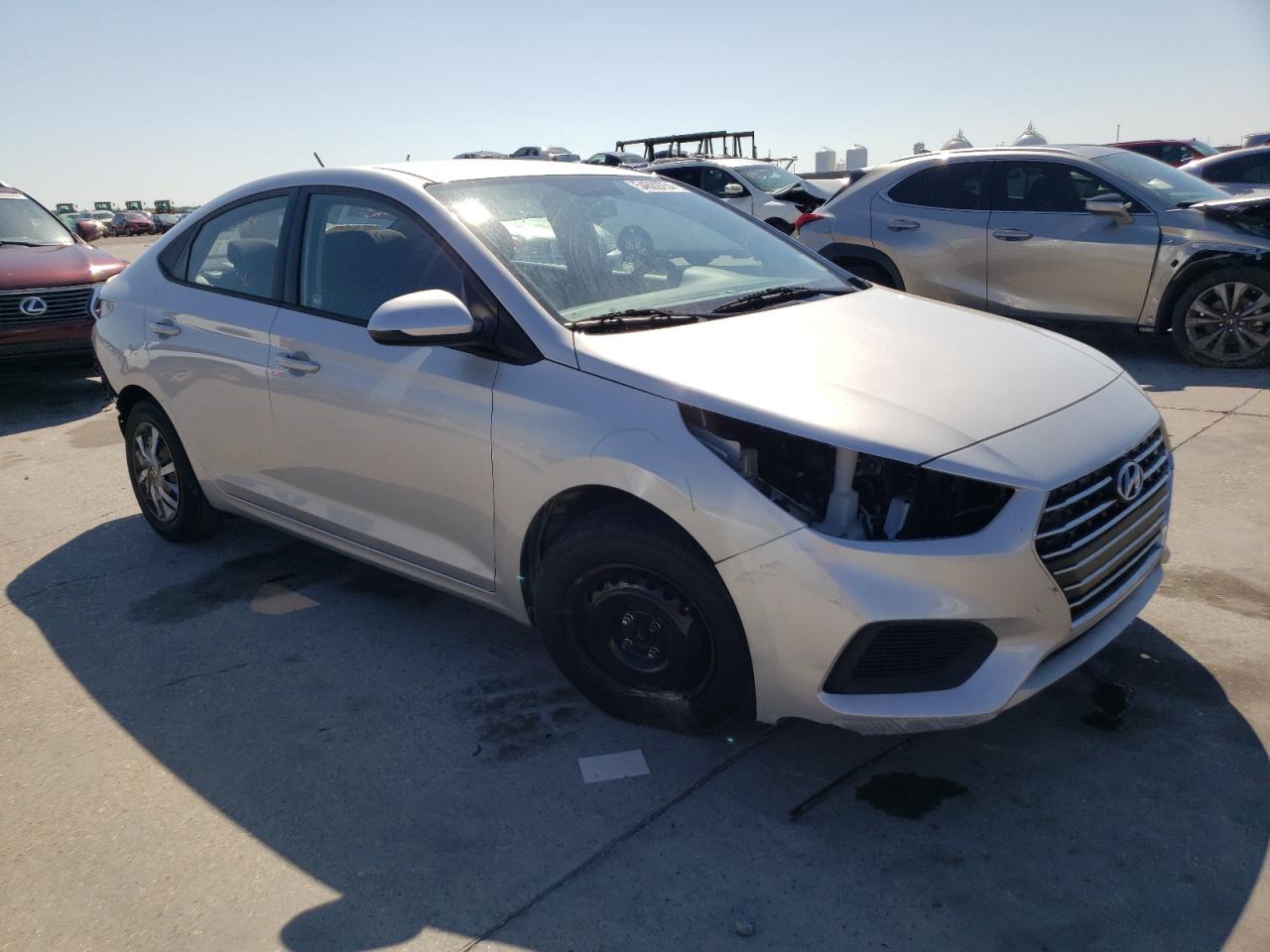 2020 Hyundai Accent Se vin: 3KPC24A67LE114820