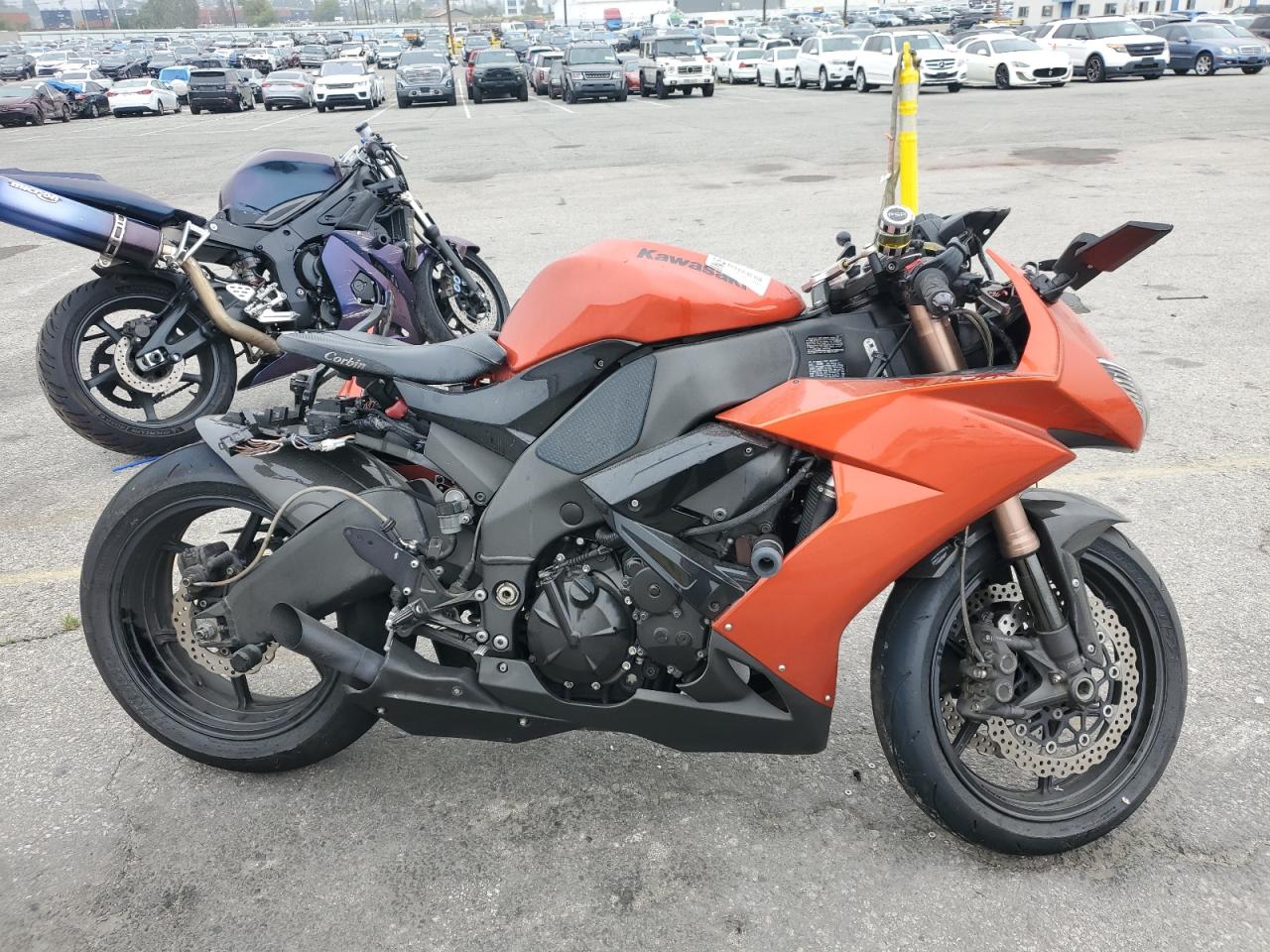 2009 Kawasaki Ninja ZX-10R at CA - Colton, Copart lot 53639444 