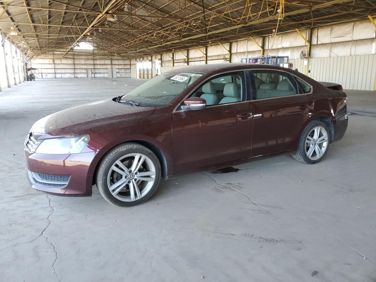 1VWBP7A39DC075173 2013 Volkswagen Passat Se