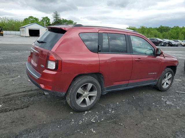 2016 Jeep Compass Latitude VIN: 1C4NJDEB2GD814125 Lot: 54922394