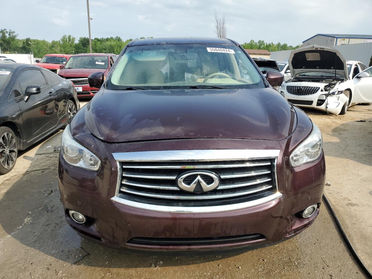 5N1AL0MMXDC311475 2013 Infiniti Jx35