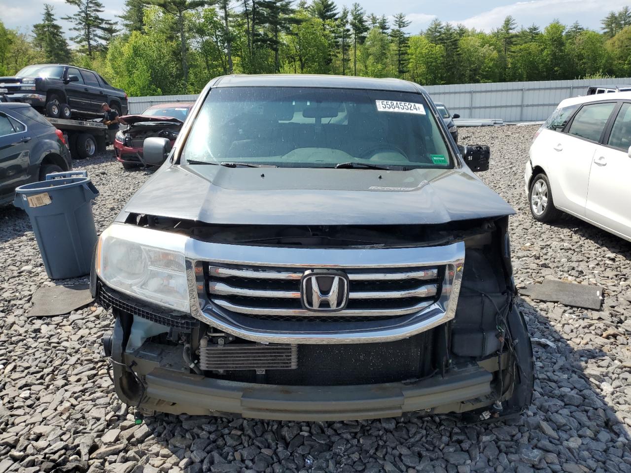 2013 Honda Pilot Ex vin: 5FNYF4H43DB067506