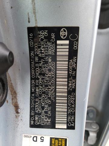 2016 Toyota Prius V VIN: JTDZN3EU2GJ052532 Lot: 56161424