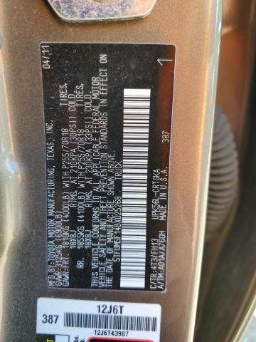 2011 Toyota Tundra Double Cab Sr5 VIN: 5TFUM5F14BX025268 Lot: 56295374