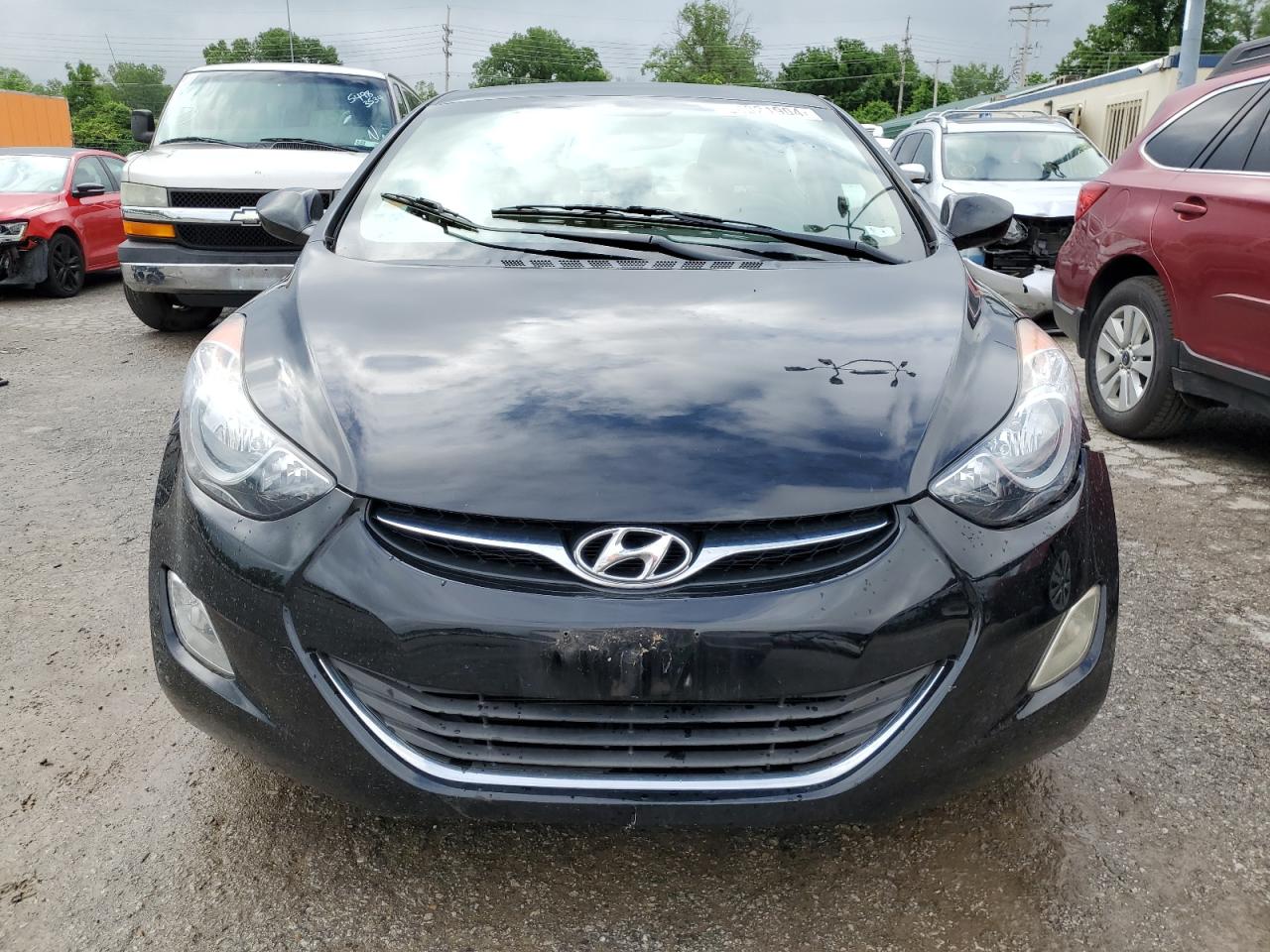 Lot #2789464526 2013 HYUNDAI ELANTRA GL