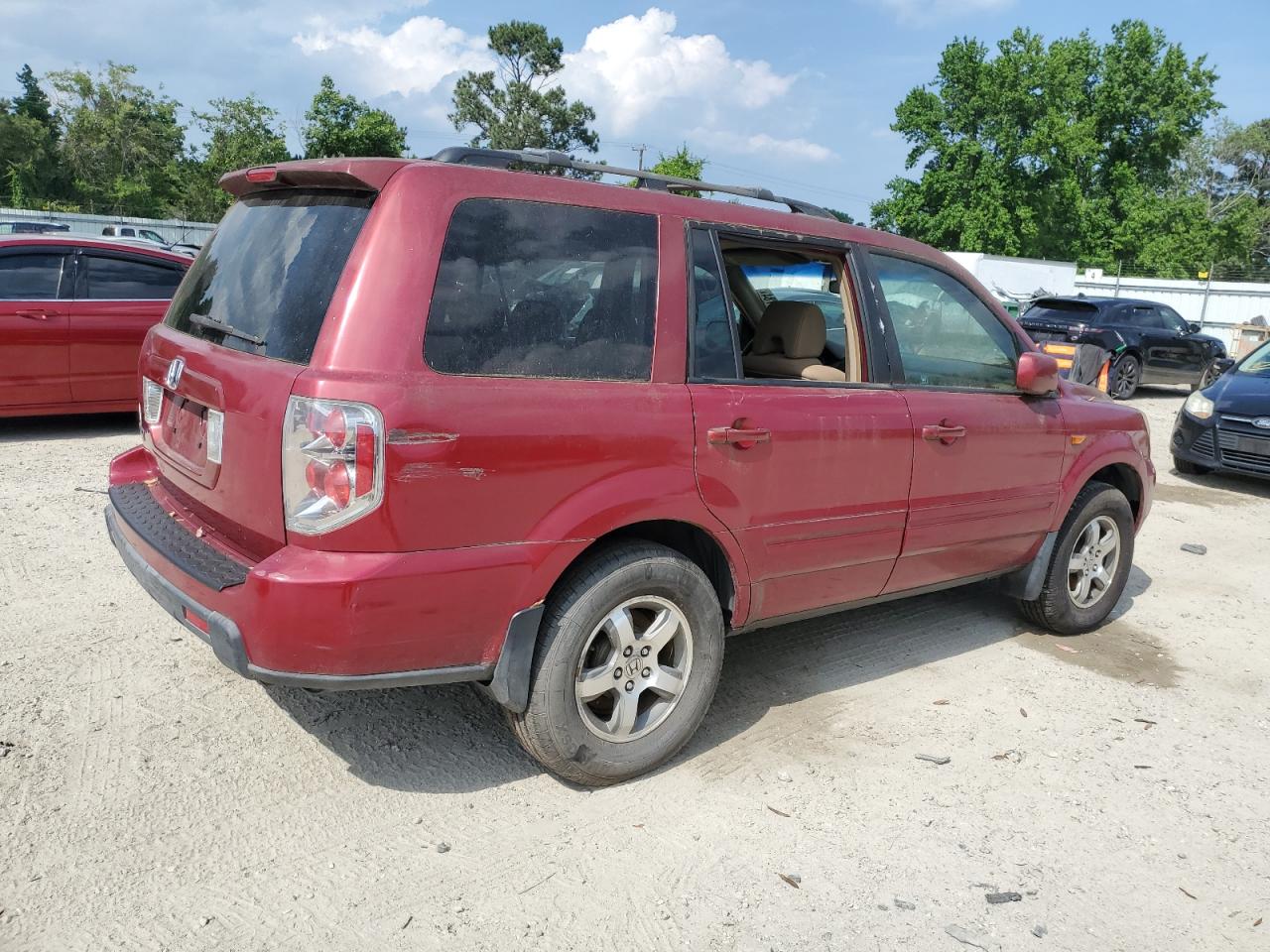 5FNYF28476B037447 2006 Honda Pilot Ex