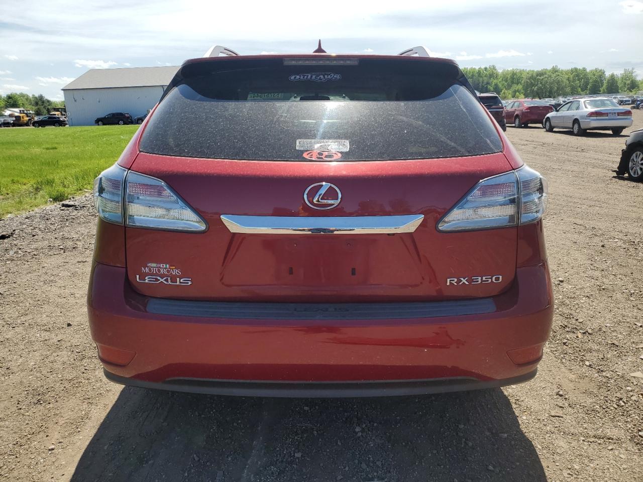 2T2BK1BA9AC059548 2010 Lexus Rx 350