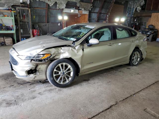 Lot #2540491551 2019 FORD FUSION SE salvage car