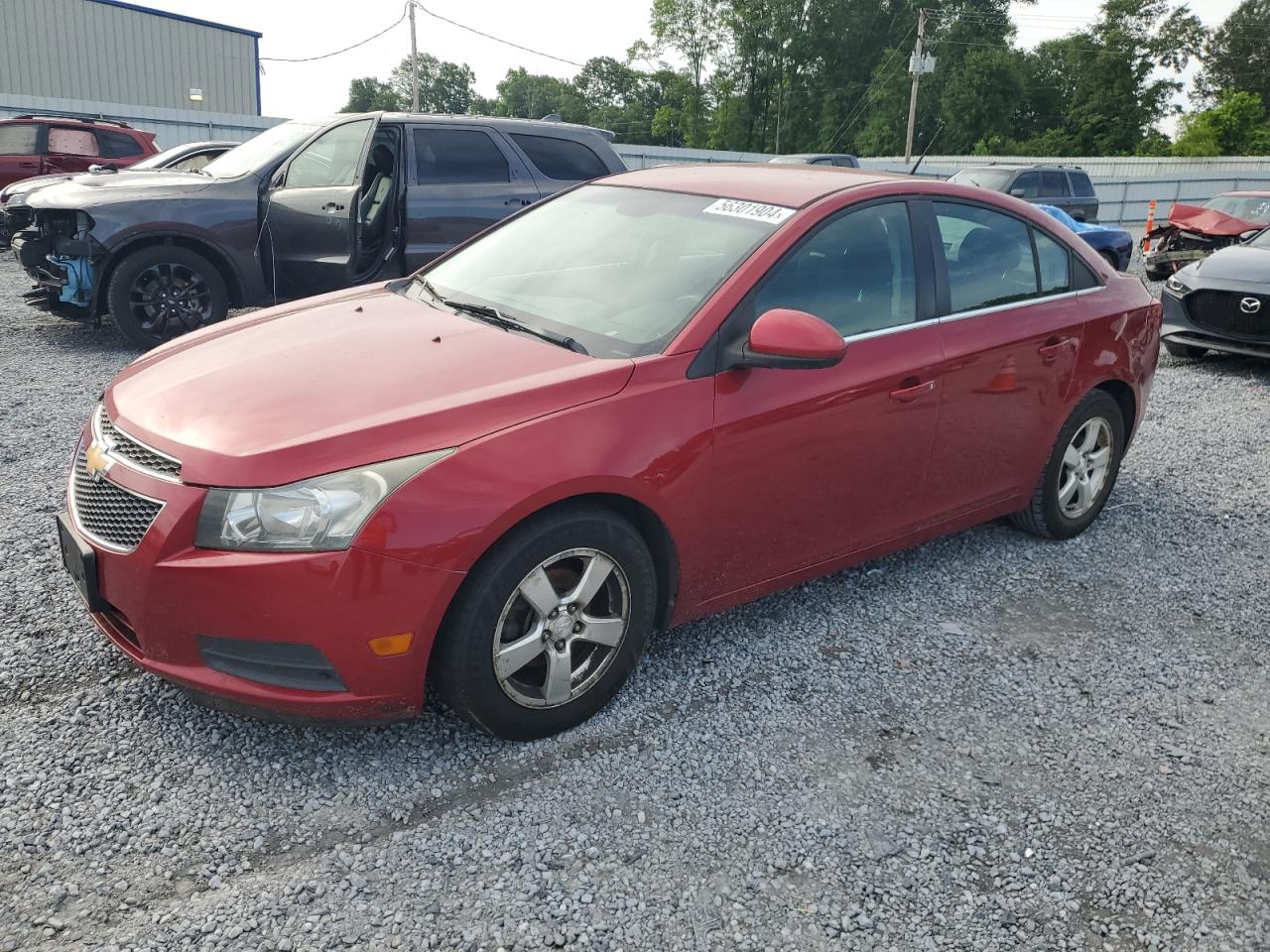 2012 Chevrolet Cruze Lt vin: 1G1PF5SC7C7134168