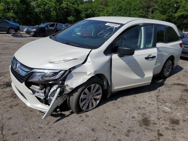 2019 Honda Odyssey Lx VIN: 5FNRL6H24KB021543 Lot: 40556740