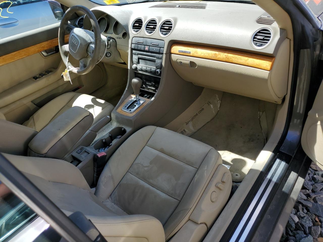 WAUDH48H08K002050 2008 Audi A4 3.2 Cabriolet Quattro