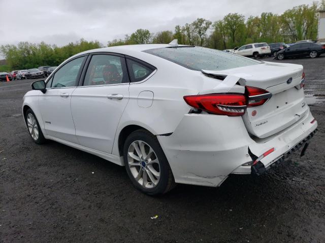 VIN 3FA6P0LU8KR125969 2019 Ford Fusion, SE no.2