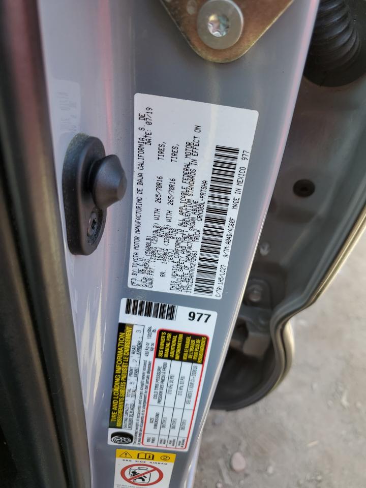 3TMCZ5AN7KM272961 2019 Toyota Tacoma Double Cab