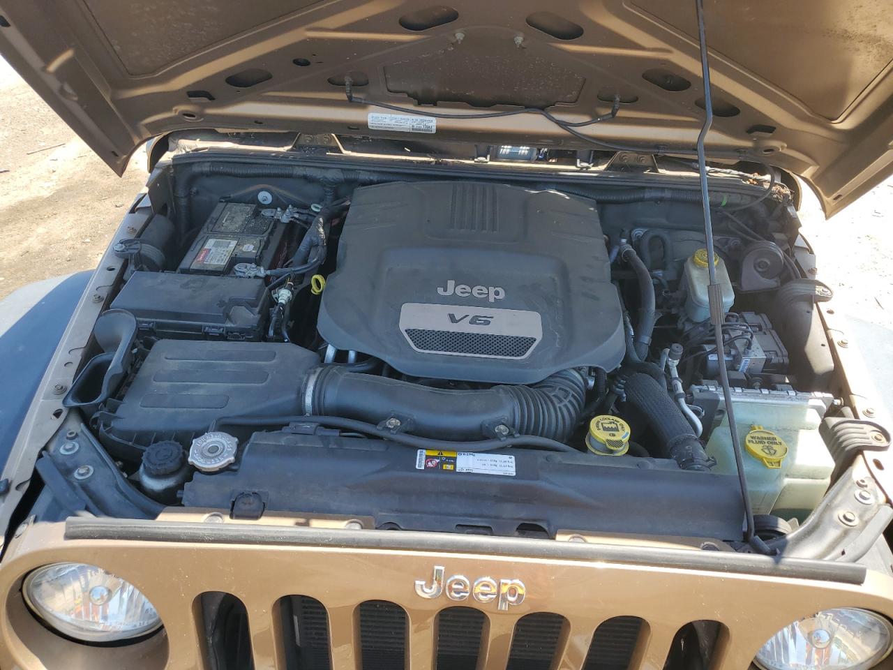 1C4AJWAG1FL595173 2015 Jeep Wrangler Sport