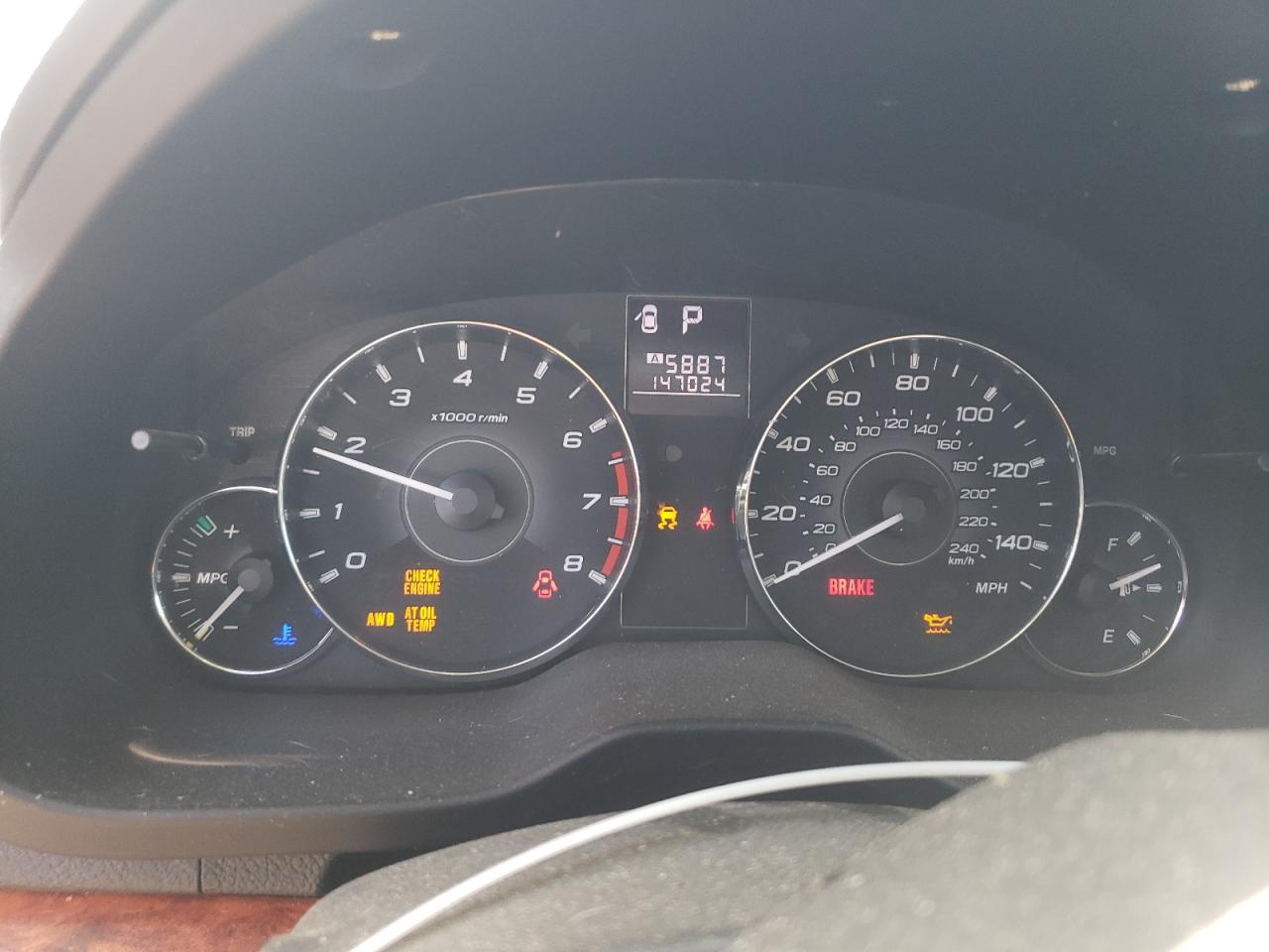 4S4BRBKC9B3407734 2011 Subaru Outback 2.5I Limited