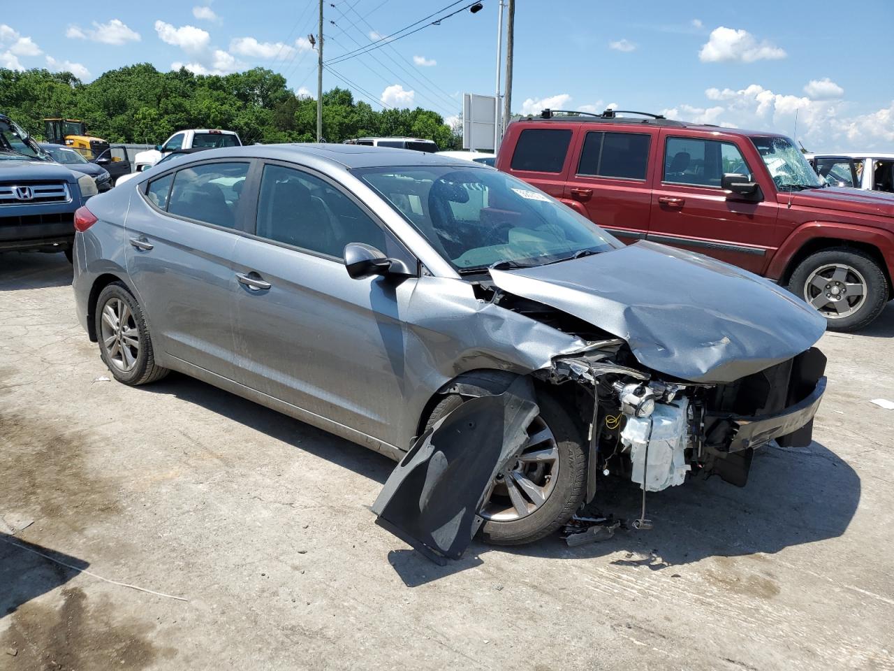 KMHD84LF5JU560457 2018 Hyundai Elantra Sel