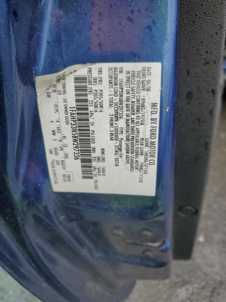 1FAHP33N58W297336 2008 Ford Focus Se