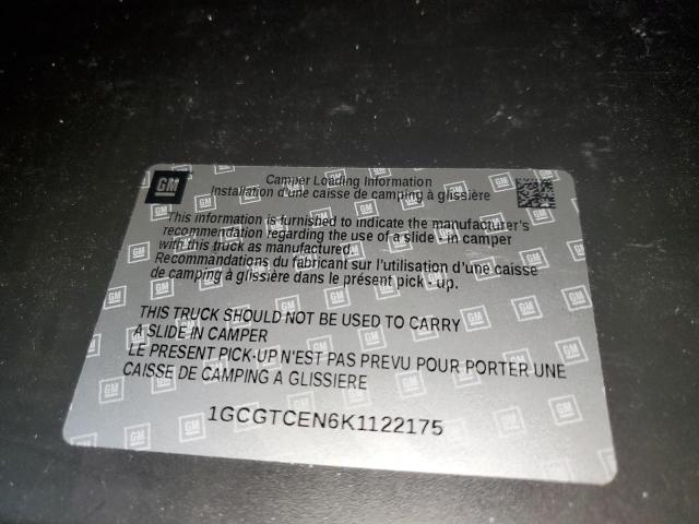 2019 Chevrolet Colorado Lt VIN: 1GCGTCEN6K1122175 Lot: 55378134