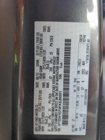 2015 FORD F150 SUPER - 1FTEW1EF0FKE26551