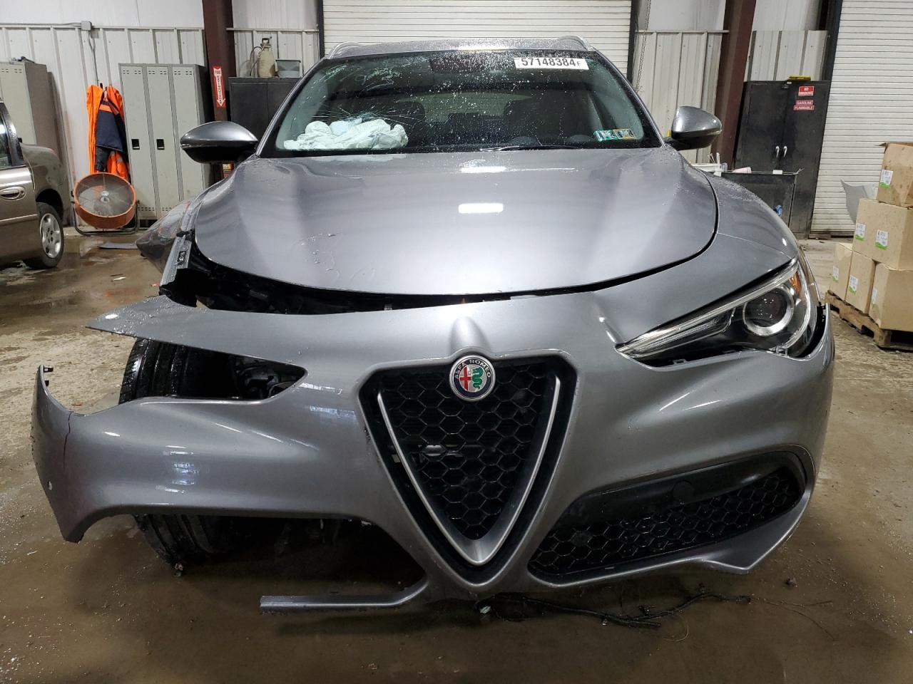 2019 Alfa Romeo Stelvio Ti vin: ZASPAKBN7K7C69923