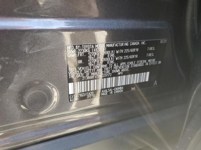 2021 Toyota Rav4 Xle Premium VIN: 2T3B6RFV7MW029172 Lot: 56522144