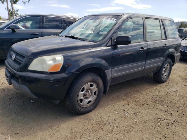 2004 Honda Pilot Lx VIN: 2HKYF18104H596160 Lot: 56511364