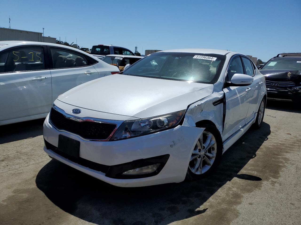 5XXGN4A77CG006366 2012 Kia Optima Ex