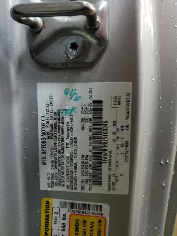 2018 Ford Mustang VIN: 1FA6P8TH8J5100346 Lot: 55003644