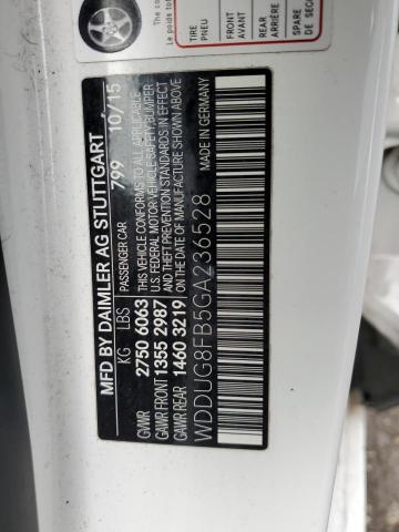 2016 MERCEDES-BENZ S 550 4MAT - WDDUG8FB5GA236528