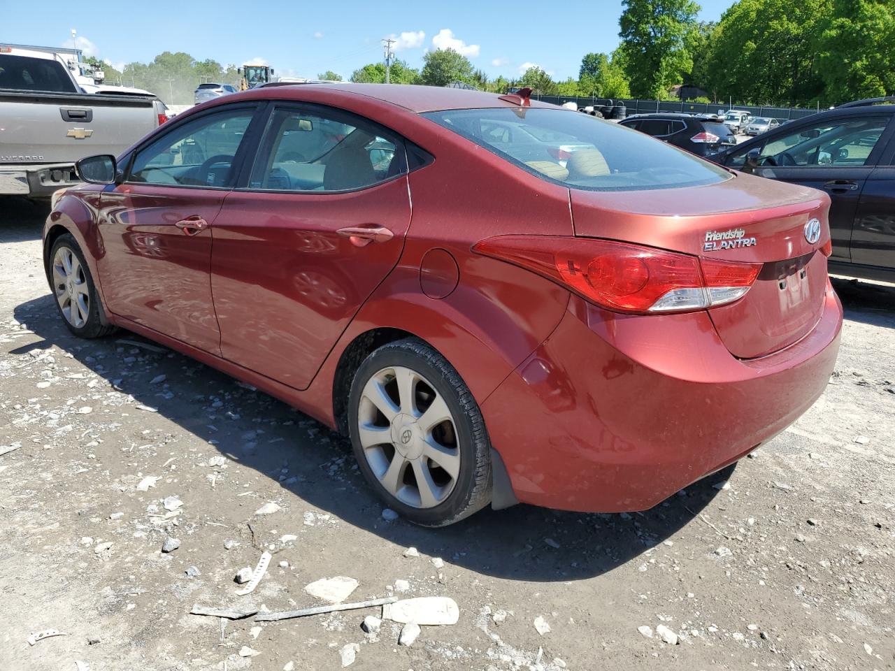 2013 Hyundai Elantra Gls vin: 5NPDH4AE8DH235069