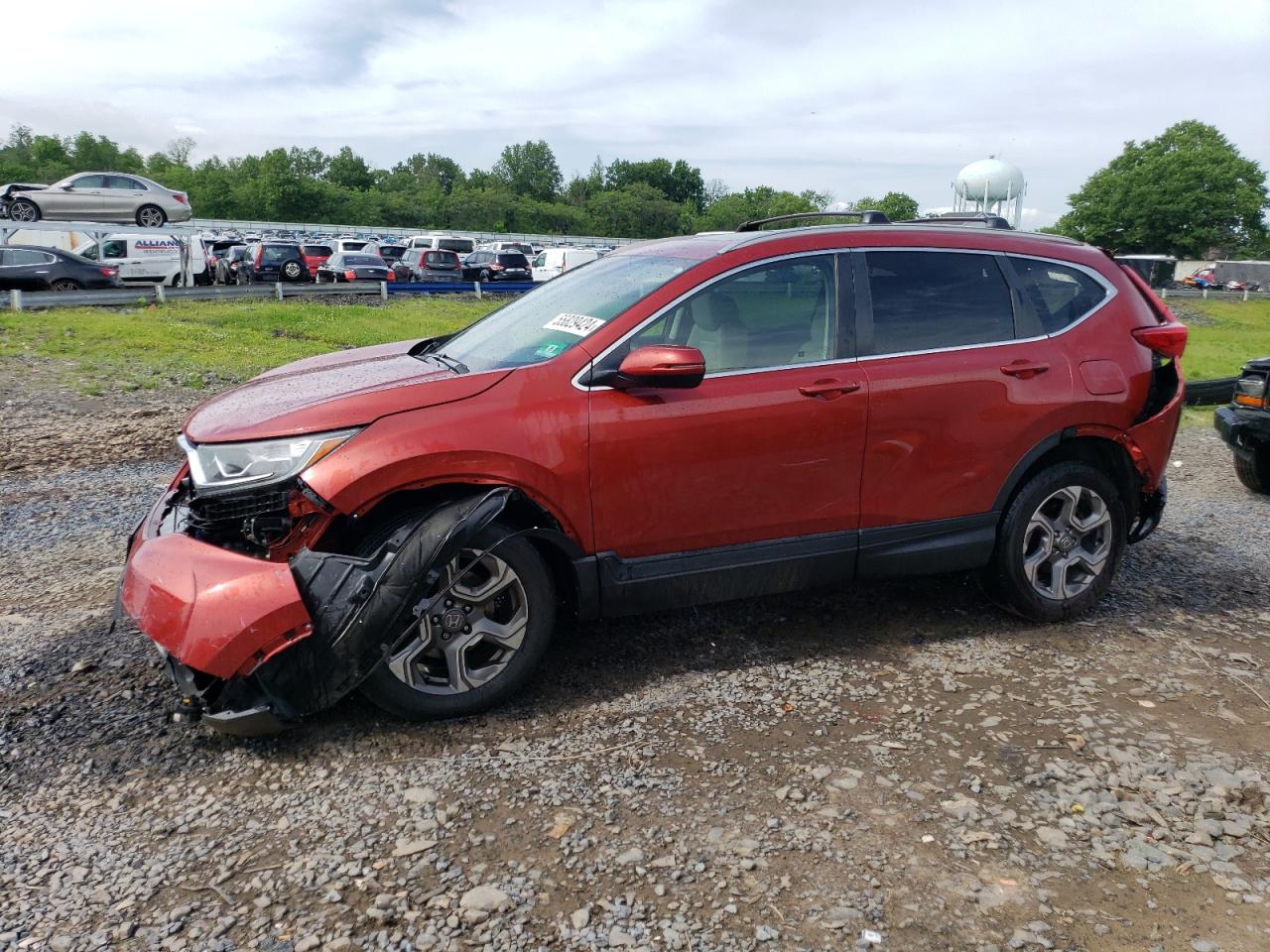 2018 Honda Cr-V Exl vin: 2HKRW2H82JH649346