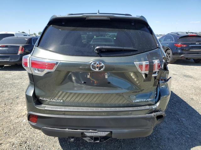 2016 Toyota Highlander Limited VIN: 5TDDKRFH5GS263993 Lot: 54181574