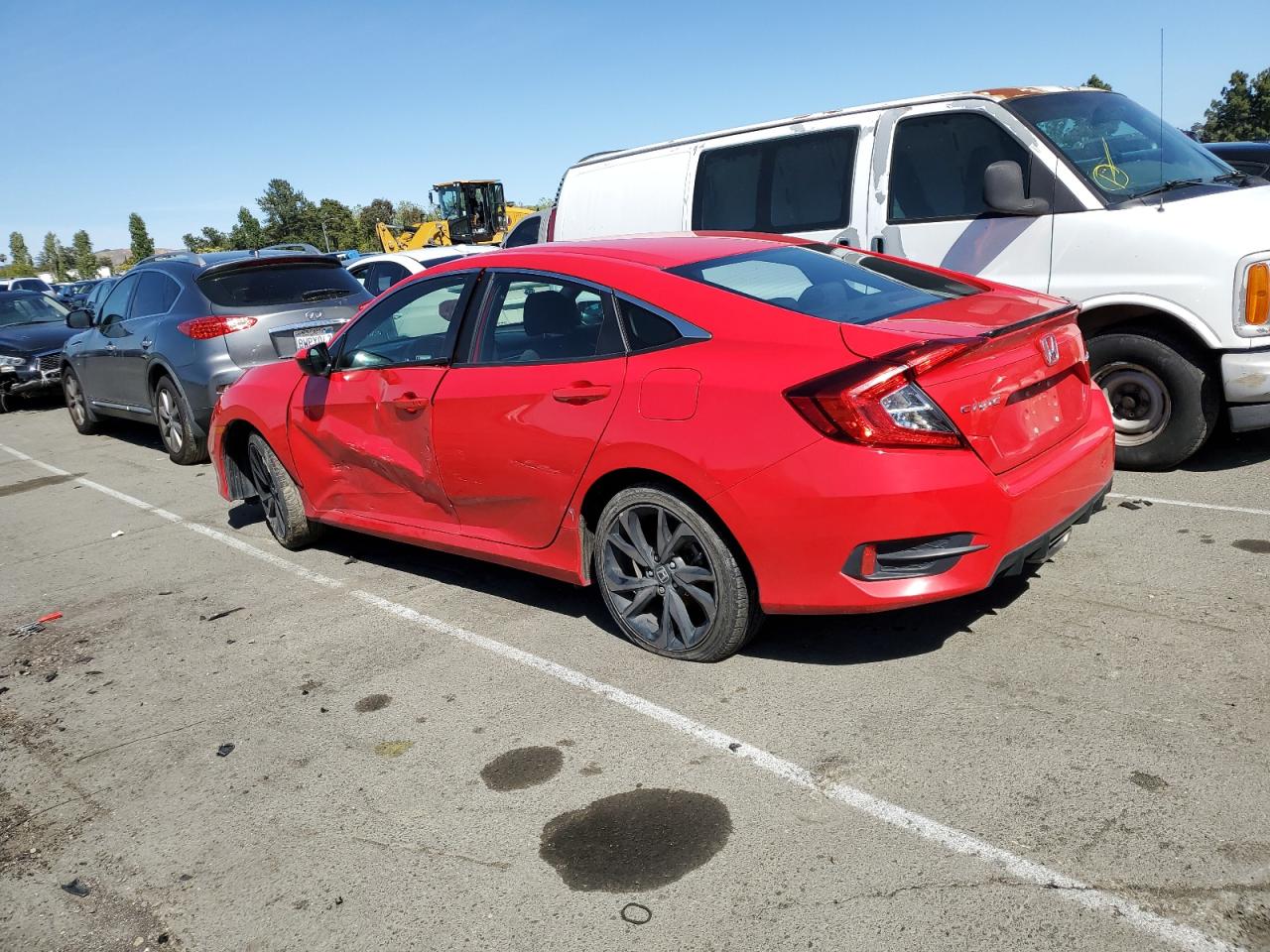 2HGFC2F88KH585680 2019 Honda Civic Sport