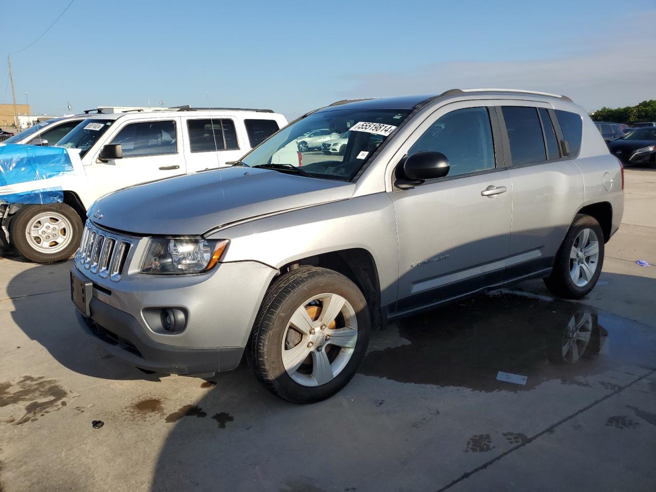 2017 Jeep Compass Sport vin: 1C4NJDBB8HD143937