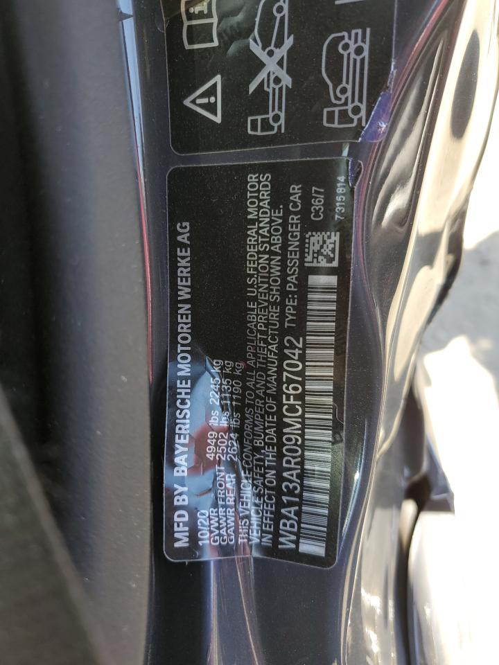 WBA13AR09MCF67042 2021 BMW M440Xi