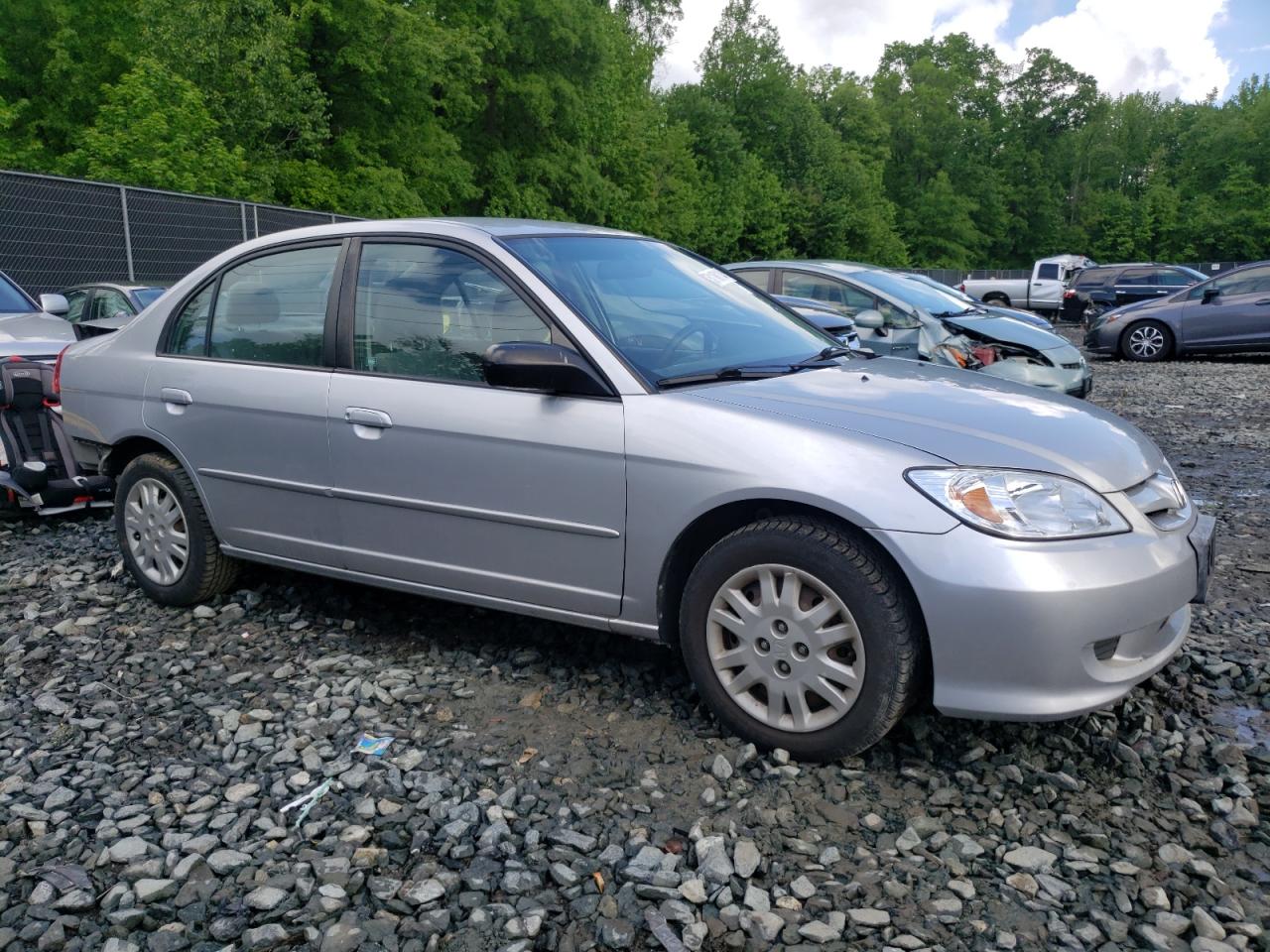 Lot #2549675856 2005 HONDA CIVIC LX