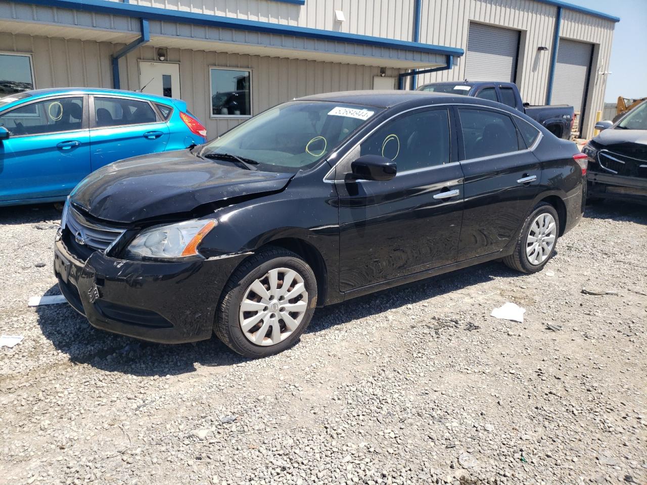 3N1AB7APXFY355844 2015 Nissan Sentra S