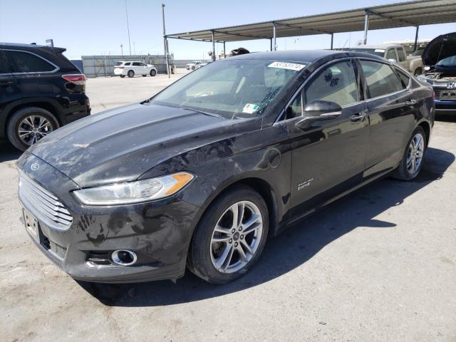 Lot #2537759642 2015 FORD FUSION TIT salvage car