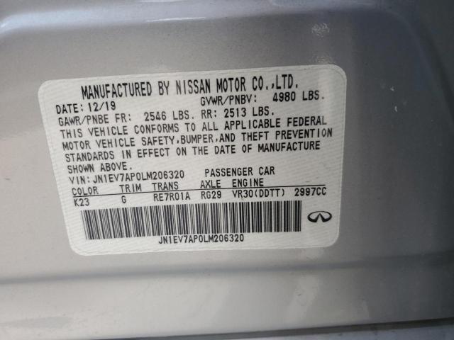 2020 Infiniti Q50 - Image 12