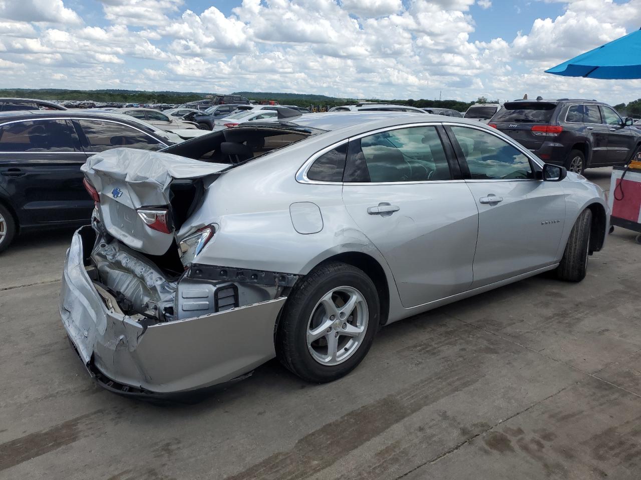 1G1ZB5ST1HF135589 2017 Chevrolet Malibu Ls