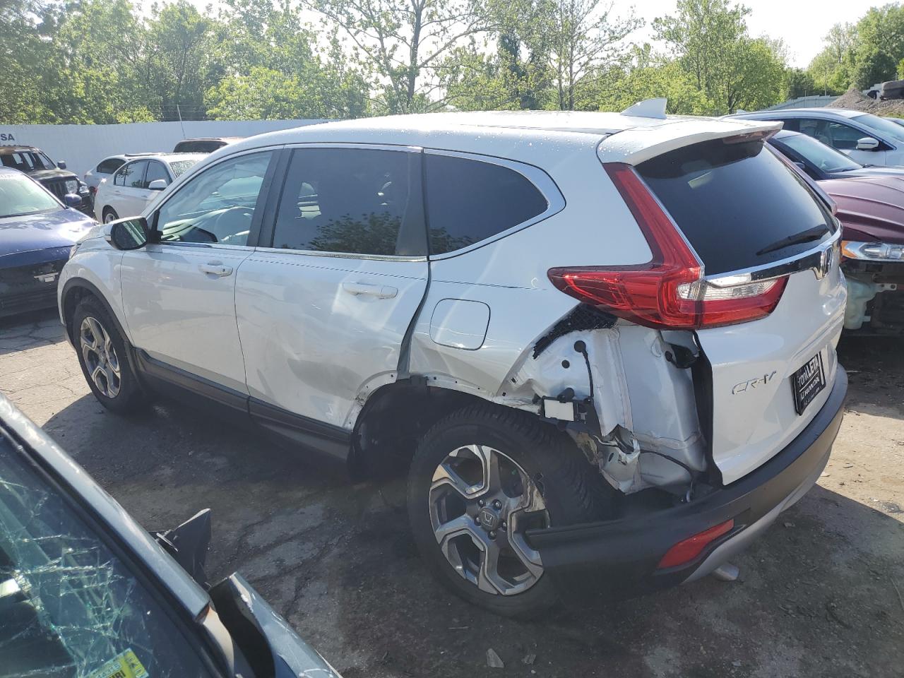 5J6RW2H82JL028212 2018 Honda Cr-V Exl