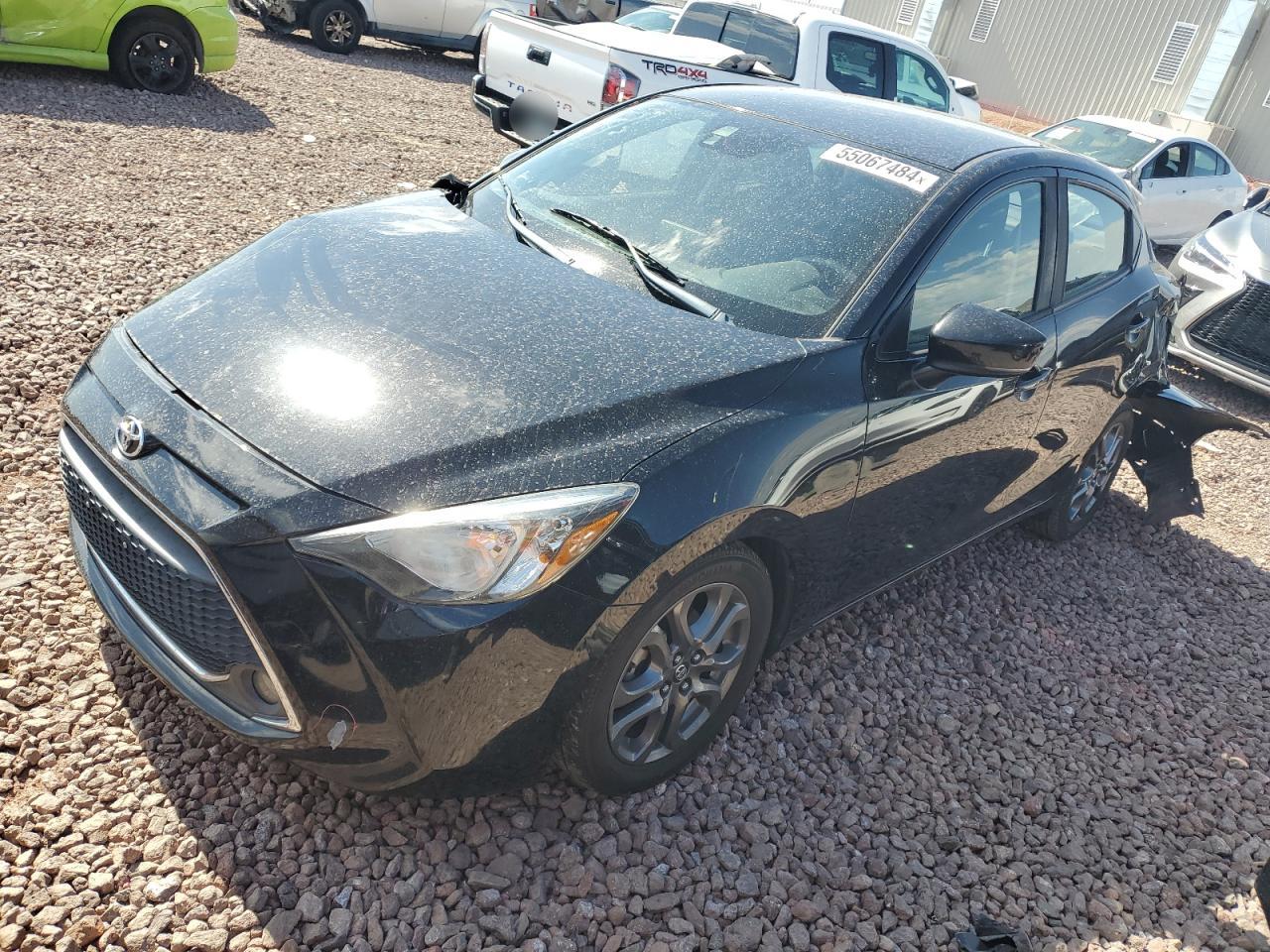 3MYDLBYV8KY524222 2019 Toyota Yaris L